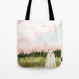 Cotton candy skies Tote Bag