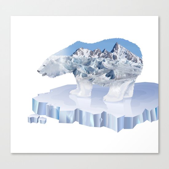 Polar Bear VI Canvas Print