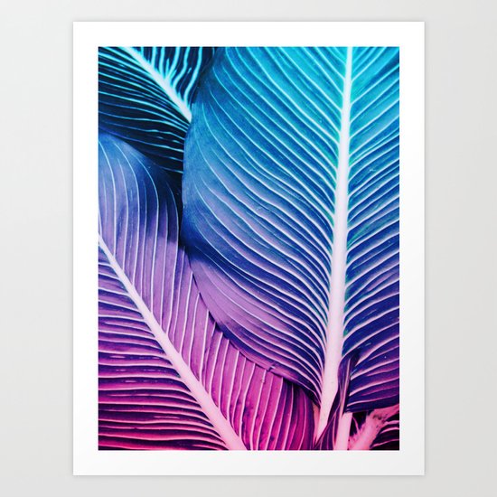 Tropical Foliage Art Print
