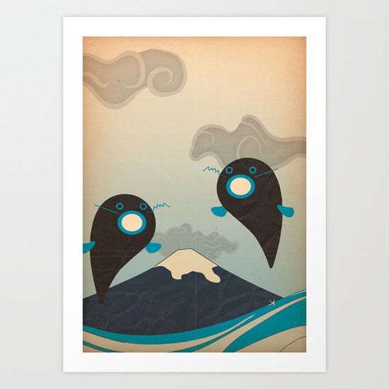v u l c a n o Art Print
