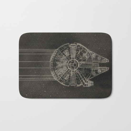 Millennium Falcon Bath Mat