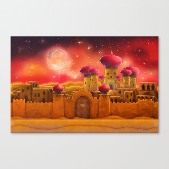 Aladdin castle Canvas Print
