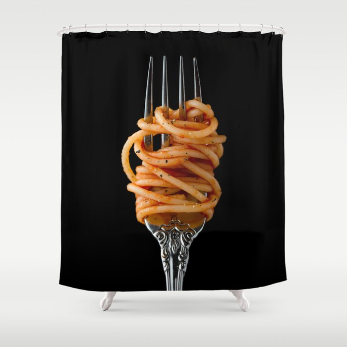 Spaghetti Shower Curtain