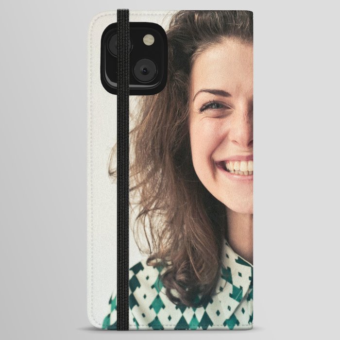 Happiness..to laugh without barriers . iPhone Wallet Case