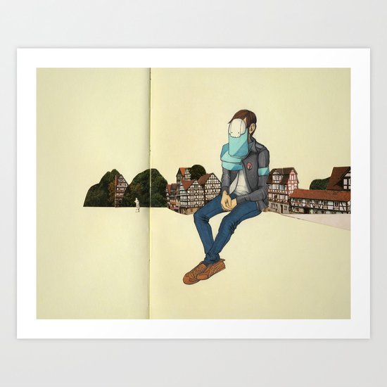 Colossal Death Art Print