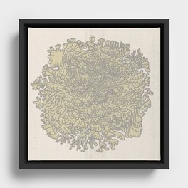 Nature Study in Abstract Framed Canvas
