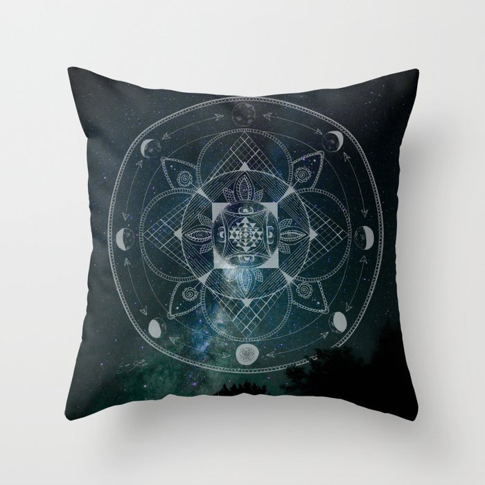 Starcode Throw Pillow