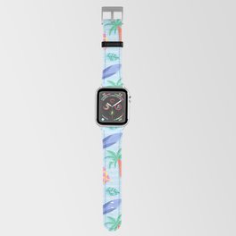 Palm Trees And Sea Summer Collection Apple Watch Band