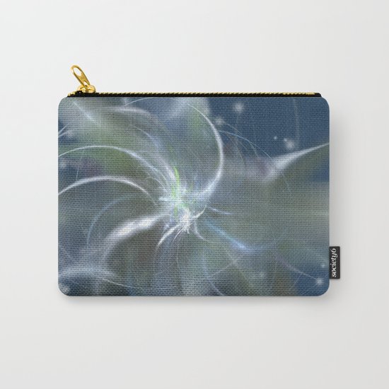 Snowstorm in Abstract Carry-All Pouch