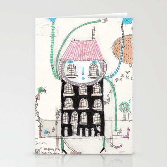 Knock Knock Knock Stationery Cards
