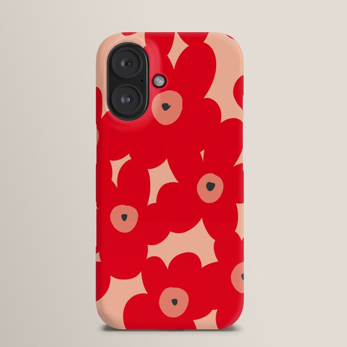Society6 iPhone5用 Flower Pattern フラワーパターン ケース Flowers Printed iPhone Cases: 15, 14, Pro Max | Society6