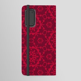 Red Persian Mosaic Android Wallet Case