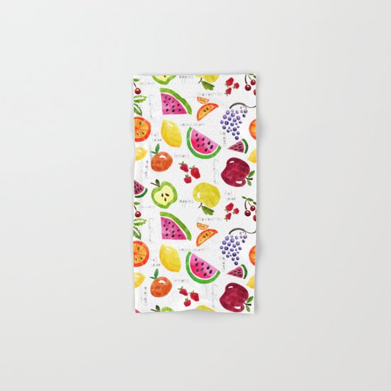 Fruit Salad Yummy Yummy Hand & Bath Towel