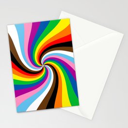 Pride Spiraling Stationery Card