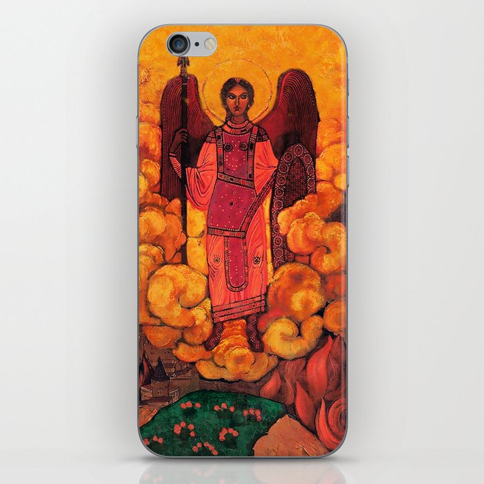 “The Last Angel” by Nicholas Roerich iPhone Skin