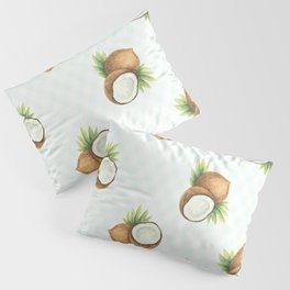 Millennium Green Coconut Pattern Pillow Sham