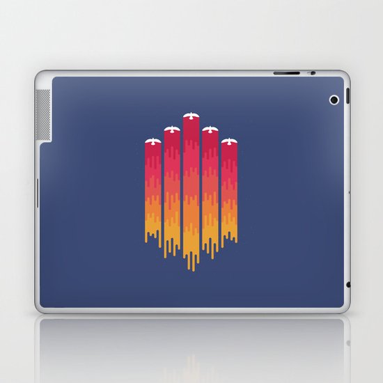 Break the Night with Color Laptop & iPad Skin