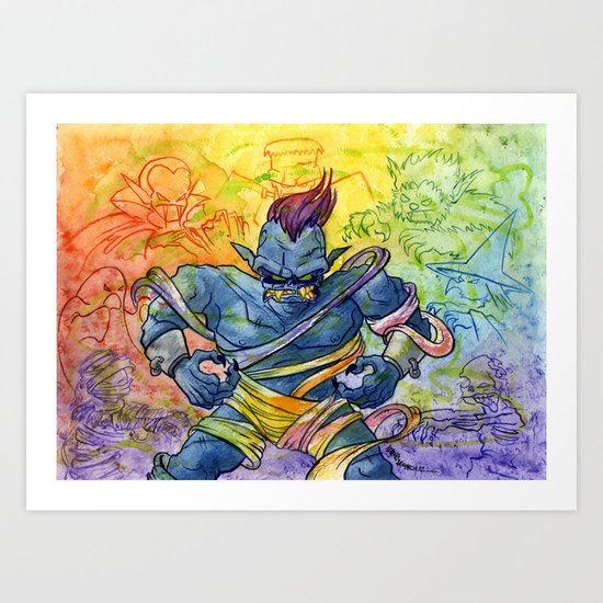 PLUS Art Print