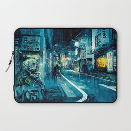 Streets of Neo-Tokyo Laptop Sleeve