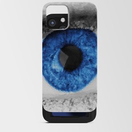 The Big Blue Eye iPhone Card Case