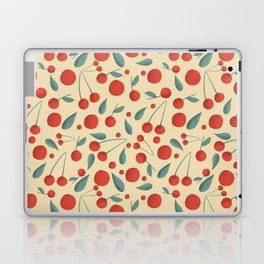 Red cherries pattern Laptop Skin