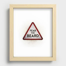 Fear the Beard Recessed Framed Print
