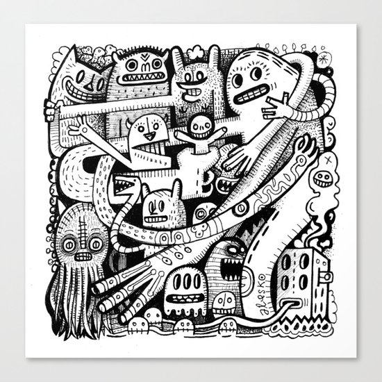 Together Canvas Print