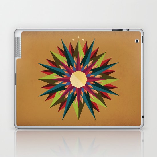Half Circle Stars Laptop & iPad Skin