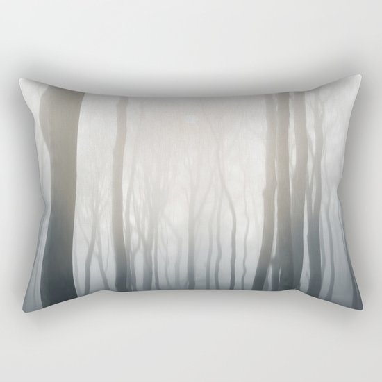 Foggy morning Rectangular Pillow