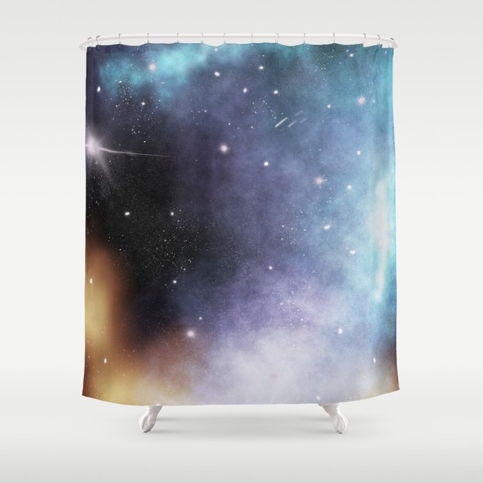 Galaxy View Shower Curtain