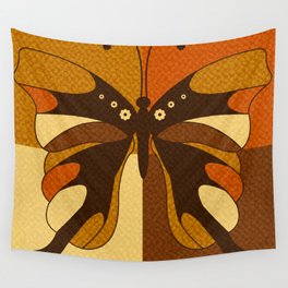 RETRO BUTTERFLY Wall Tapestry
