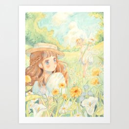Meet the Fairy Art Print