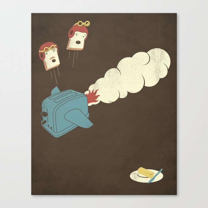 Eject! Canvas Print