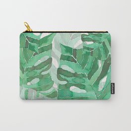 Monstera leaf  Carry-All Pouch by RanitasArt