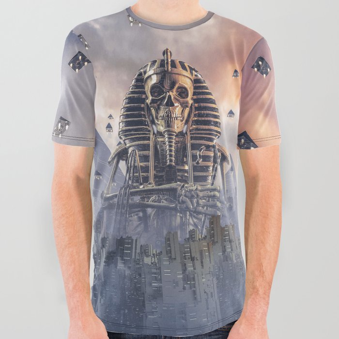 Gods of New Egypt All Over Graphic Tee by GrandeDuc | Society6