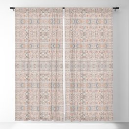Bohemian Traditional Vintage Old Moroccan Fabric Style Blackout Curtain