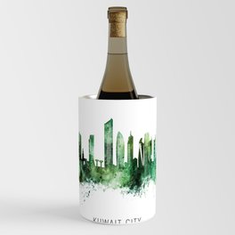 Kuwait City Skyline Wine Chiller