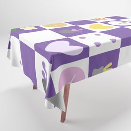 Color object checkerboard collection 14 Tablecloth