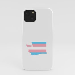 Washington State Seattle Transgender Pride iPhone Case