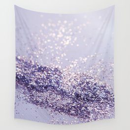 Lilac Mermaid Magic Glitter #1 (Faux Glitter) #shiny #decor #art #society6 Wall Tapestry