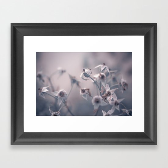 we shed what was left of our summer skin Framed Art Print