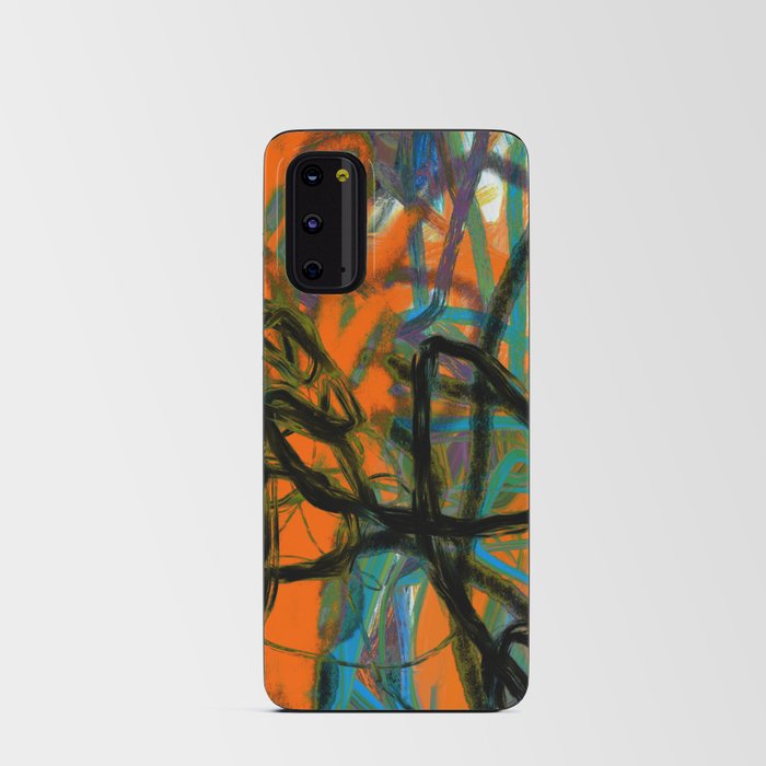 Abstract expressionist Art. Abstract Painting 68. Android Card Case