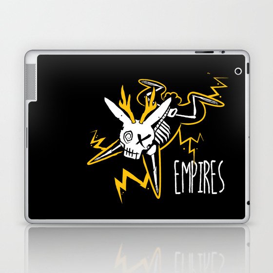 Empires Electric Jackalope Print Laptop & iPad Skin