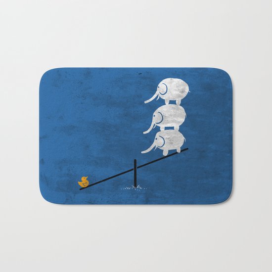 No balance Bath Mat
