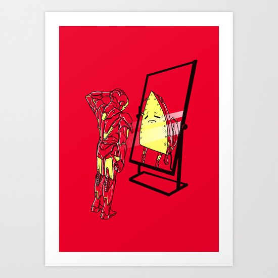 Oh Man, Not Again... Art Print