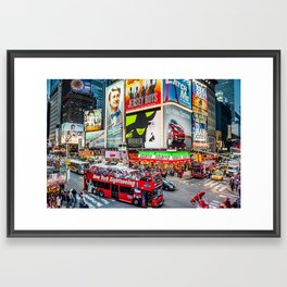 Times Square II Special Edition III Framed Art Print