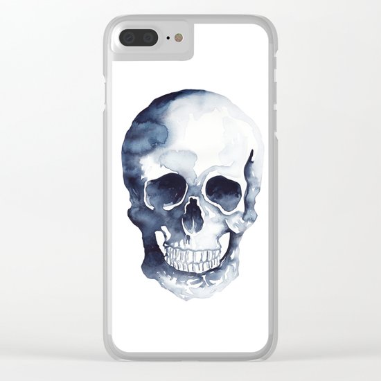 Skull Clear iPhone Case