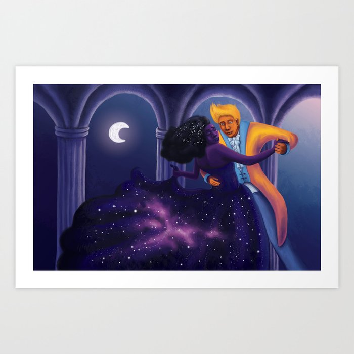 The Dance of Night and Day Art Print