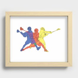 Lacrosse Recessed Framed Print