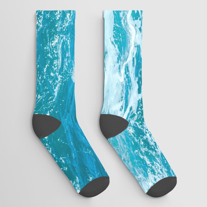 Ocean Waves Socks